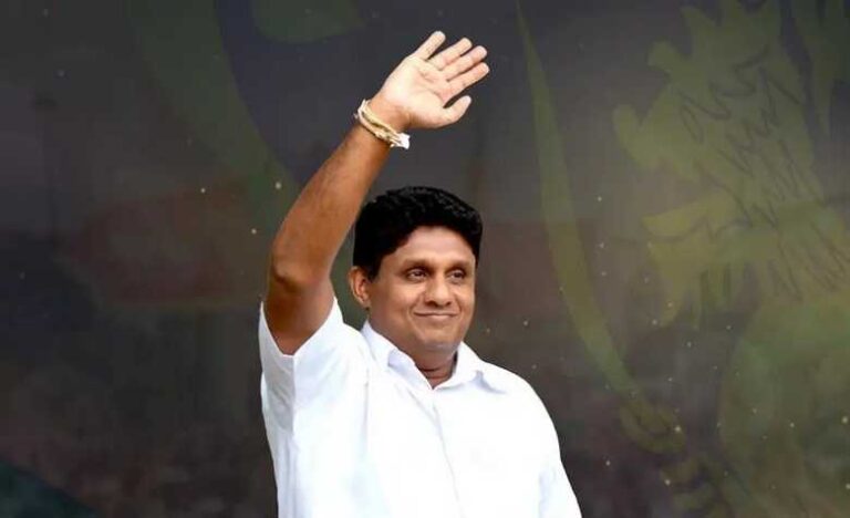 Presidential Candidate Premadasa casts vote in Rajagiriya