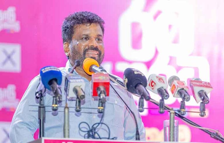 AKD responds to President’s allegations involving comments in Jaffna, blames President for stirring division