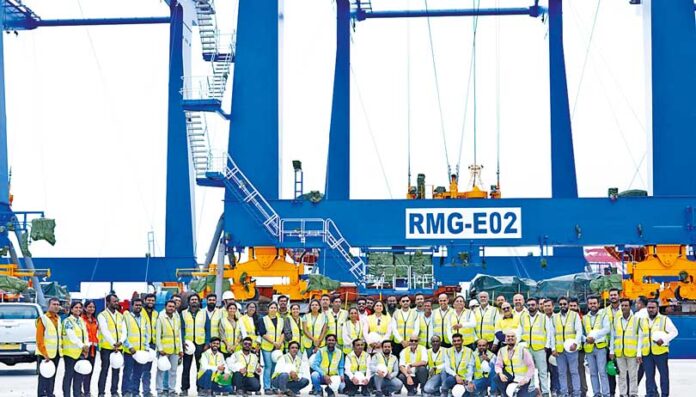 Colombo West Port Terminal (CWIT) Advances with Automated Cranes