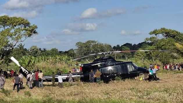Investigation underway after Presidential escort helicopter makes emergency landing