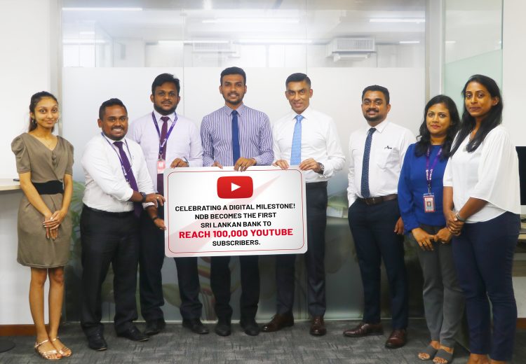 NDB Becomes First Sri Lankan Bank to Reach 100,000 YouTube Subscribers