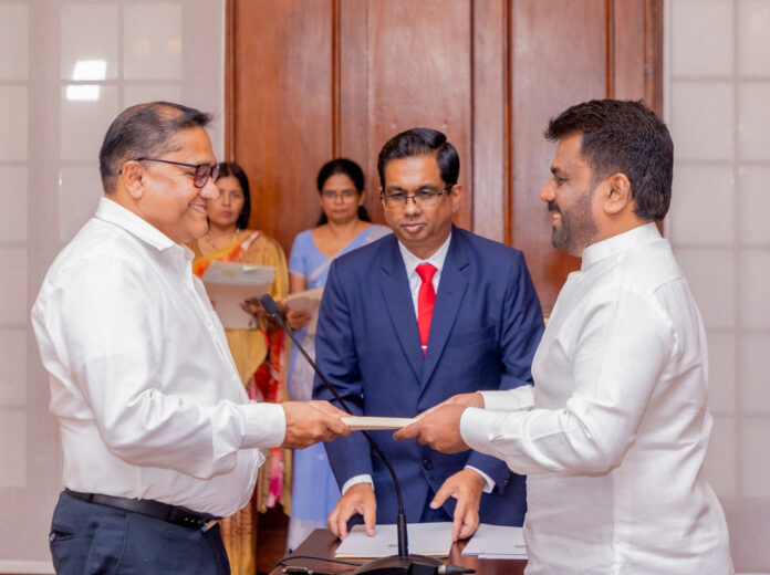 SL’s new Cabinet takes oath with key portfolios retained by President AKD