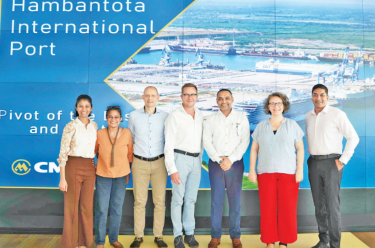 German Delegation Explores Investment Opportunities at Hambantota International Port