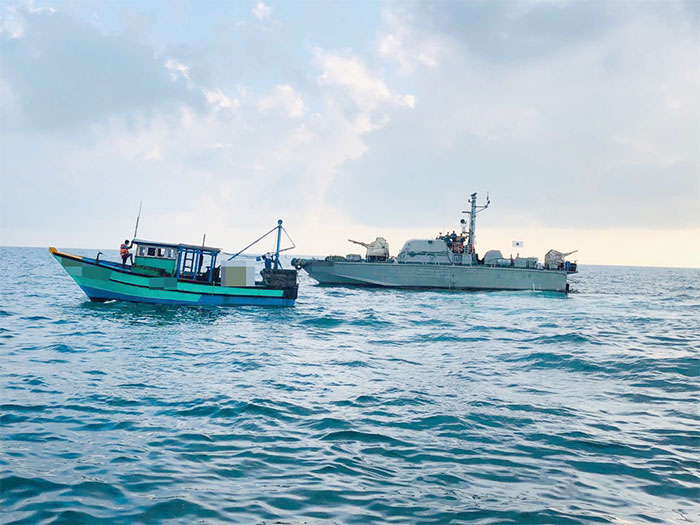Ongoing tensions as SL Navy continues crackdown on illegal fishing by Indian trawlers