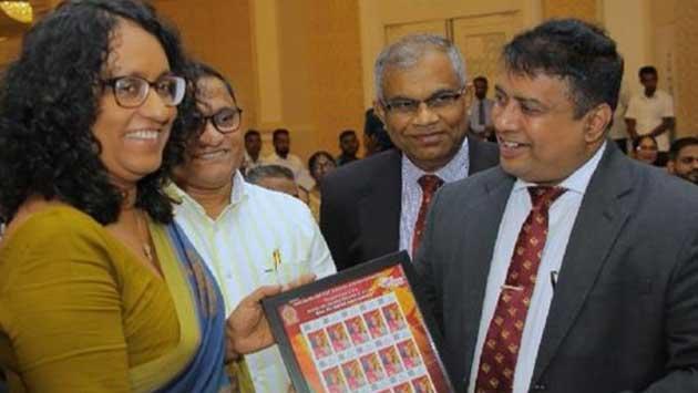 Postal Day Celebration controversy: Dept clarifies souvenir stamps featuring PM and Minister