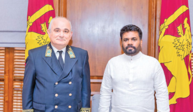 Russian Ambassador Meets President Dissanayake, Conveys Message from President Putin