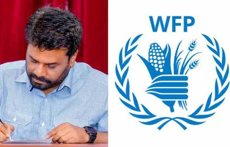 WFP reaffirms commitment to supporting SL’s food security efforts