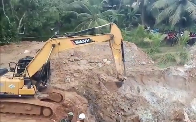 Treasure frenzy in Veyangoda: Search for buried items ends without discovery