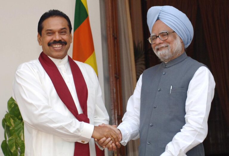 Sri Lankan political leaders pay tribute to former Indian Prime Minister Manmohan Singh