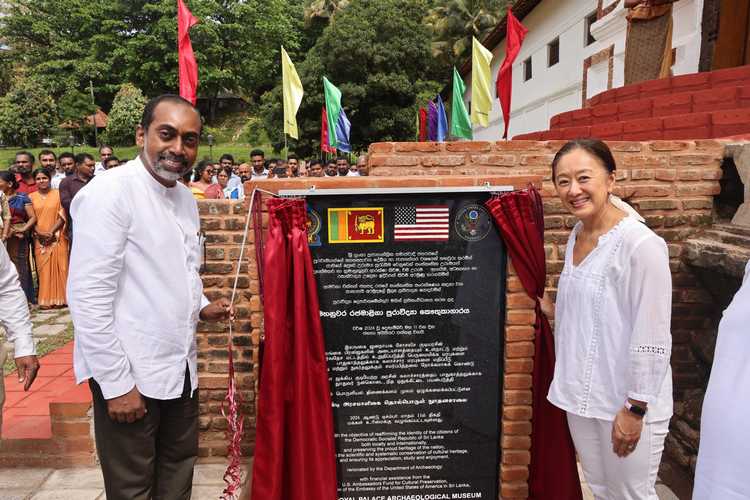 Historic Restoration unites Nations: Kandyan Kings Palace Reopens with US-Supported Renovation