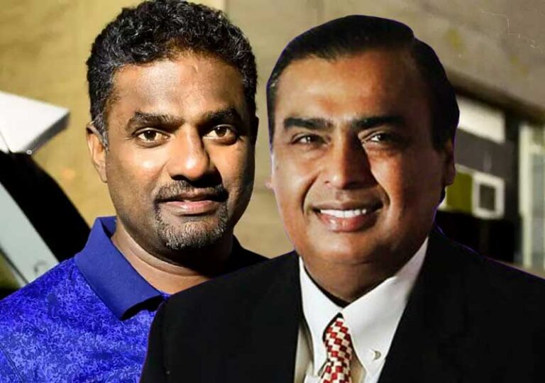 Muralitharan, Ambani join forces for ₹1,400 crore beverage venture