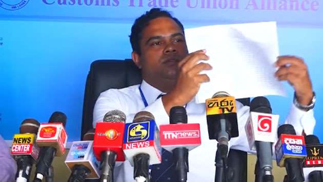 Customs TU refuses responsibility for recently released uninspected cargoes