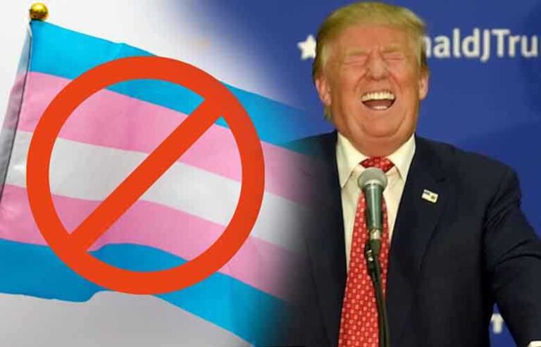 Trump singlehandedly puts 3 million lives in danger by his new “Gender Policy”
