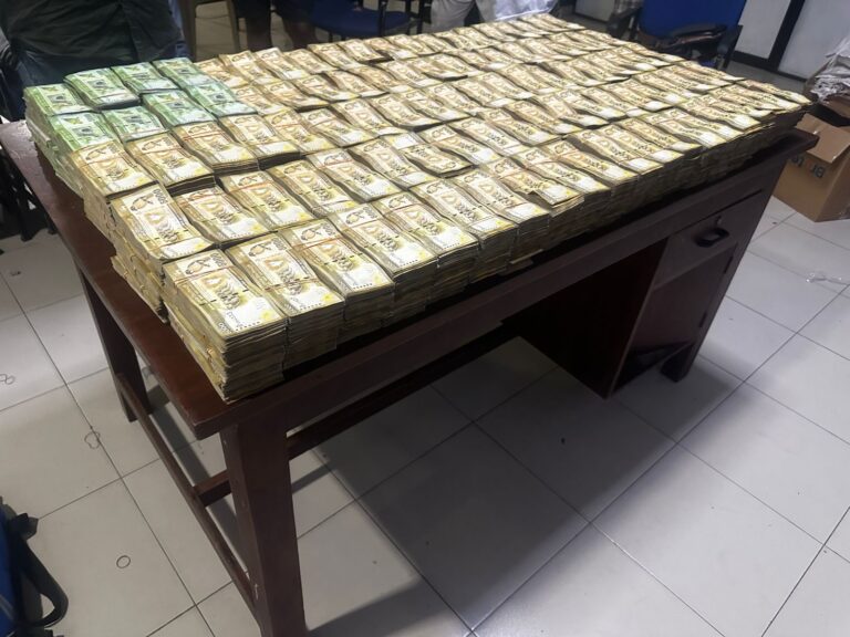 Police uncover Rs. 280 mn linked to drug trafficking, fugitive suspect identified