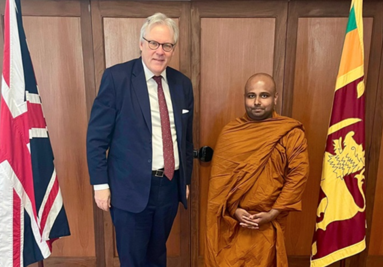 British High Commissioner Hosts First Sri Lankan Buddhist Monk to Study at Oxford in Over a Century