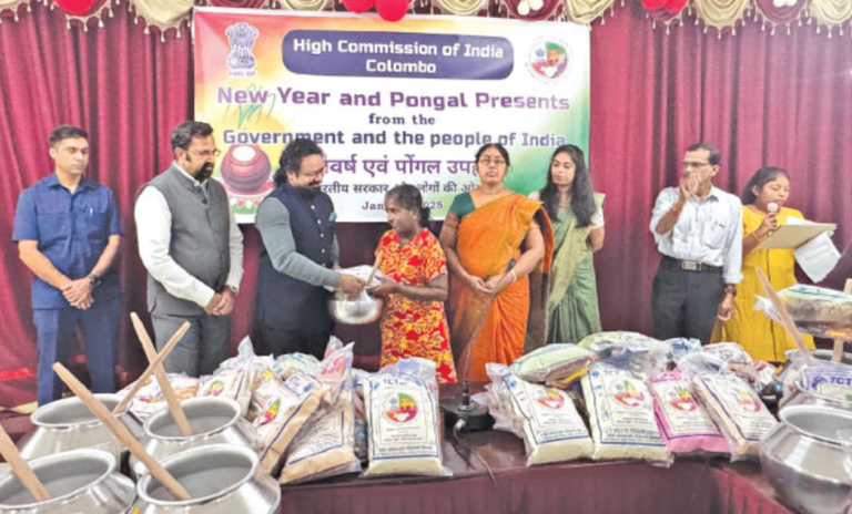 India Distributes Festive Kits and Essential Supplies Across Sri Lanka Ahead of Pongal