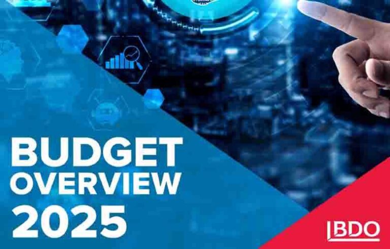 BDO expresses support to government’s commitment to fostering market-driven economy via 2025 Budget