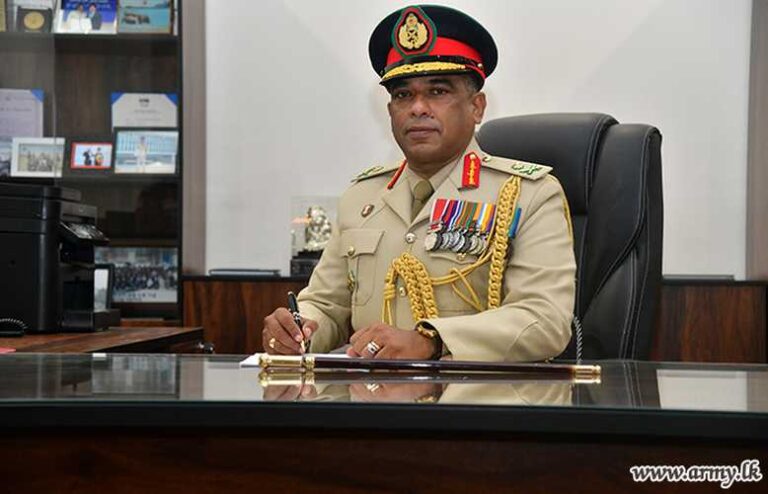Major General Chandana Wickramasinghe appointed Chief of Staff of Sri Lanka Army