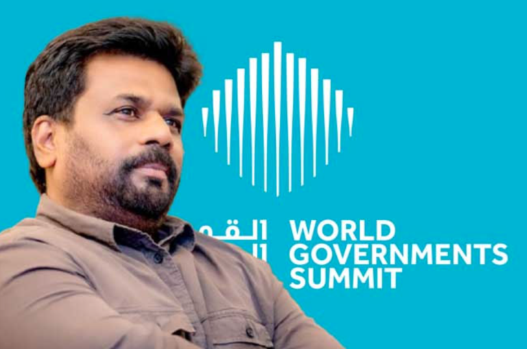 President Anura Kumara Dissanayake to Address World Governments Summit 2025 in Dubai