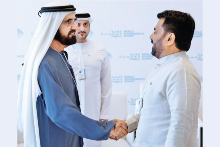 President Dissanayake Meets UAE Leadership at World Governments Summit