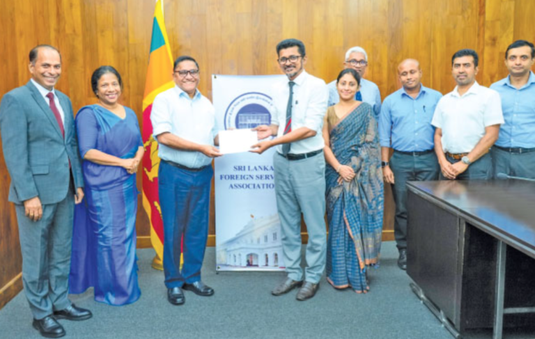Sri Lanka Foreign Service Association Donates Rs. 3 Million to Colombo North Centre for Liver Diseases