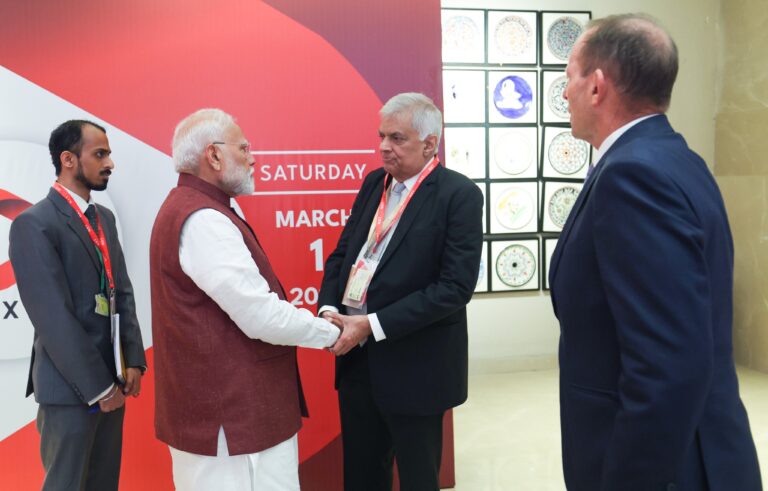 Indian PM praises former SL President at NXT Conclave