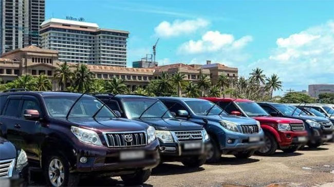 Govt holds auction for luxury vehicles and spare parts to cut expenditure