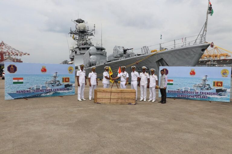 Indian Naval Ship Kuthar visits Colombo Port to strengthen bilateral ties
