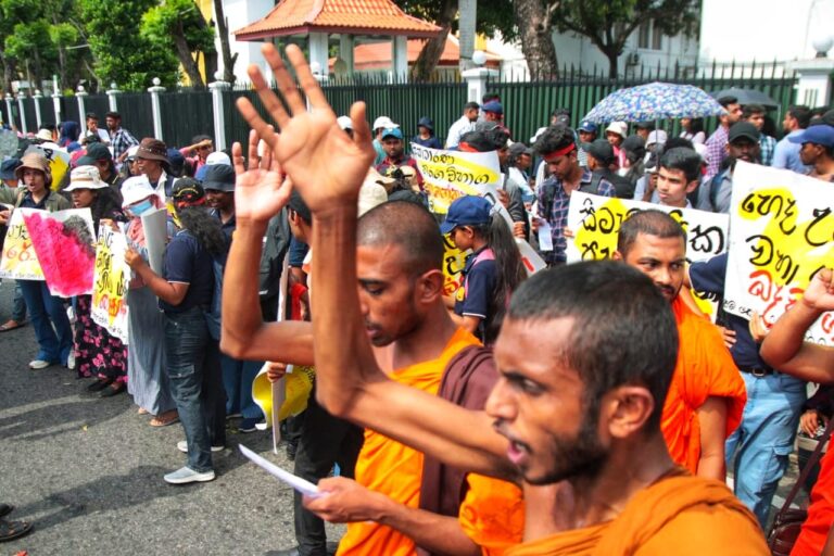 Police arrest 27 protesters, including IUSF members, for defying court order