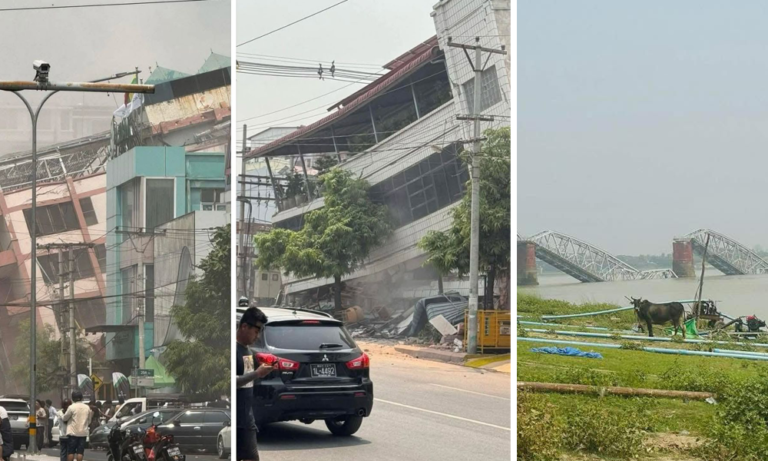 Powerful Earthquake Strikes Myanmar, Sending Tremors Across the Region