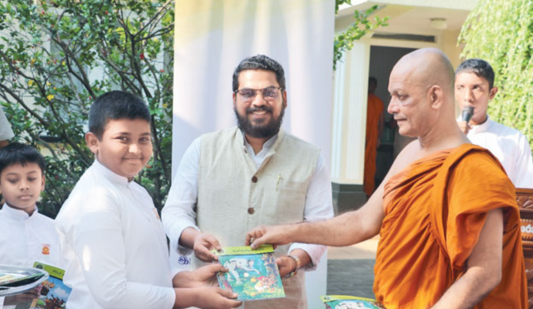 India Distributes Jataka Tales Comic Books to Sri Lankan Students
