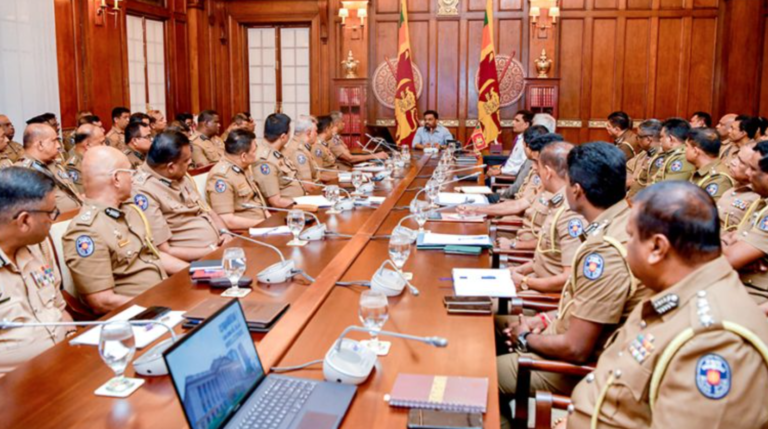 President Dissanayake Pledges Stronger Action Against Organized Crime and Drug Abuse