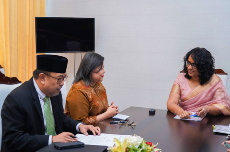 PM Amarasuriya, Ambassador Tobing Discuss Strengthening Bilateral Ties