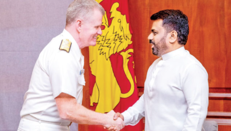 INDOPACOM Commander Reaffirms U.S. Support for Sri Lanka’s New Government