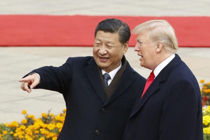 Donald Trump Xi Jinping