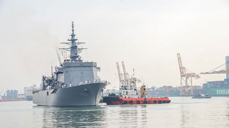 Japan Maritime Self-Defence Force Ships Arrive in Colombo on Goodwill Visit