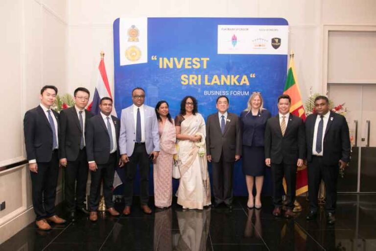 Strengthening Ties: Port City Colombo Champions Investment at Bangkok Forum