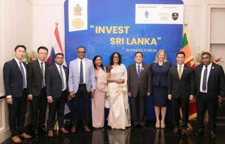 Bangkok Business Forum spotlights Sri Lanka as a rising investment destination