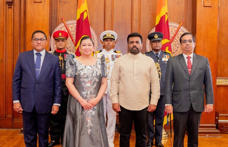 New envoys from seven nations present credentials to President