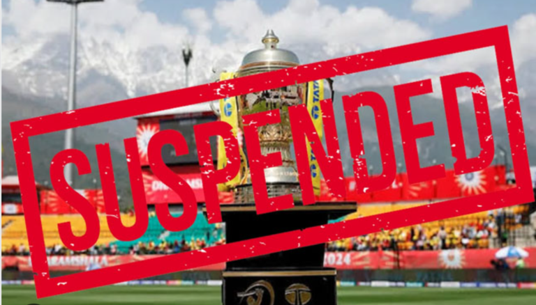 IPL 2025 Temporarily Suspended Amid Rising India-Pakistan Military Tensions