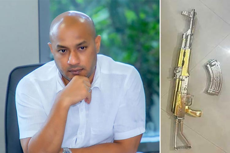 Duminda Dissanayake released on bail over gold-plated firearm case