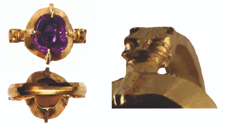 Ancient Sri Lankan Sapphire Unearthed in 700-Year-Old Slovakian Bishop’s Ring