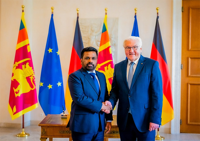President AKD engages in high-level talks with German counterpart in Berlin