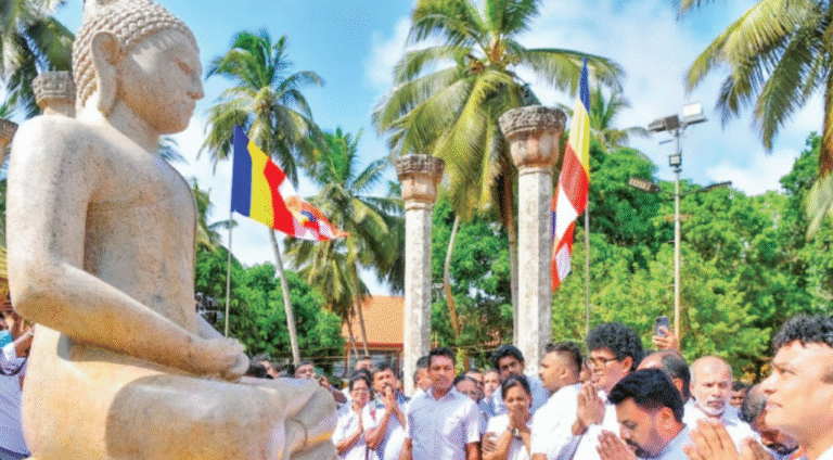 President Calls for Civic Renewal and Restoration of Buddhist Values at National Poson Festival