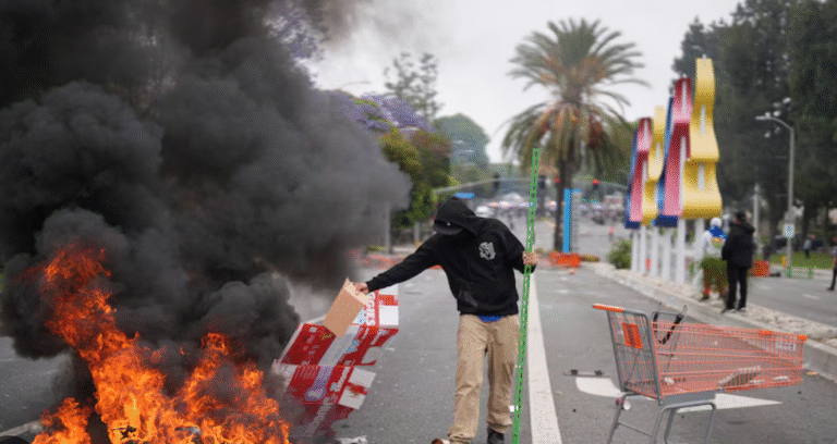 Dozens Arrested Amid Days of Unrest in Los Angeles Following Immigration Raids