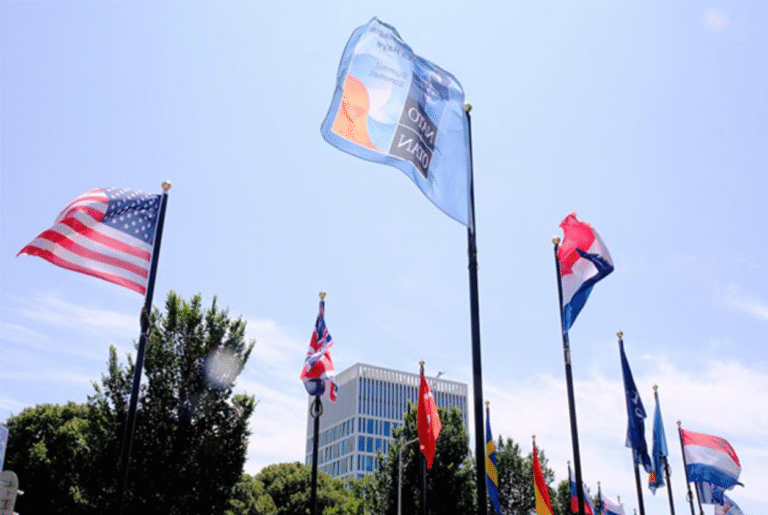 World leaders gather for historic NATO summit with unity on the line