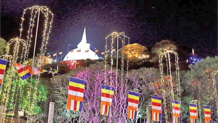 Thousands of officers deployed for Poson Poya as Police urge devotees to respect sacred sites