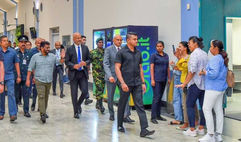 President returns from diplomatic mission to the Maldives