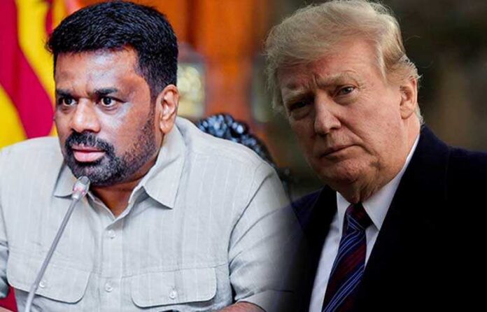 donald trump akd anura kumara dissanayake