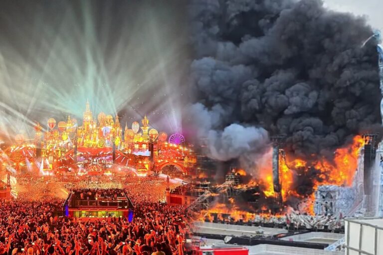Tomorrowland Main Stage Destroyed by Fire Days Before Festival